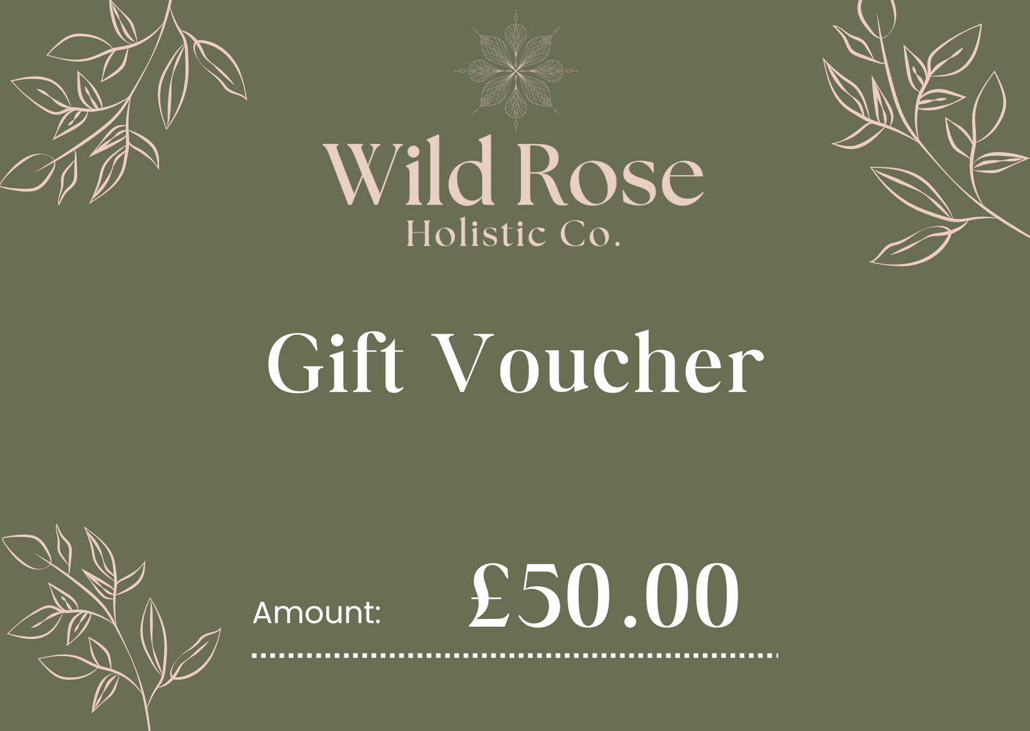Wild Rose Gift Voucher