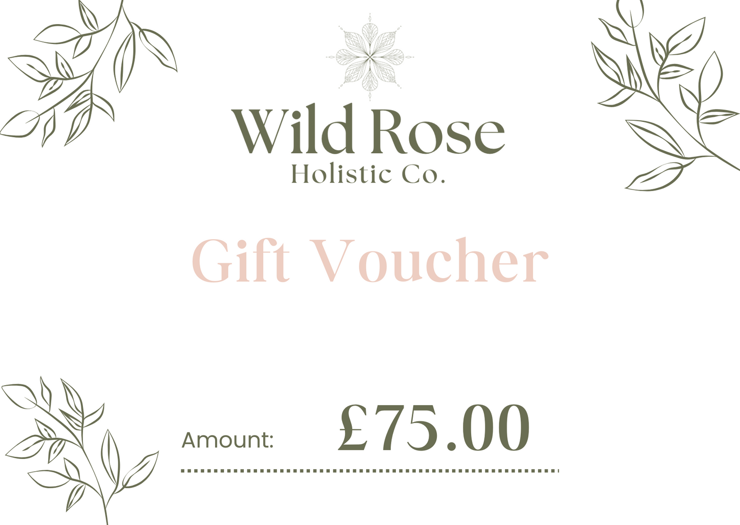 Wild Rose Gift Voucher